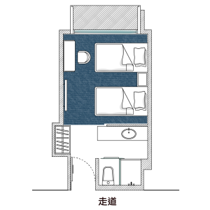 高級雙床房/Superior Twin Room